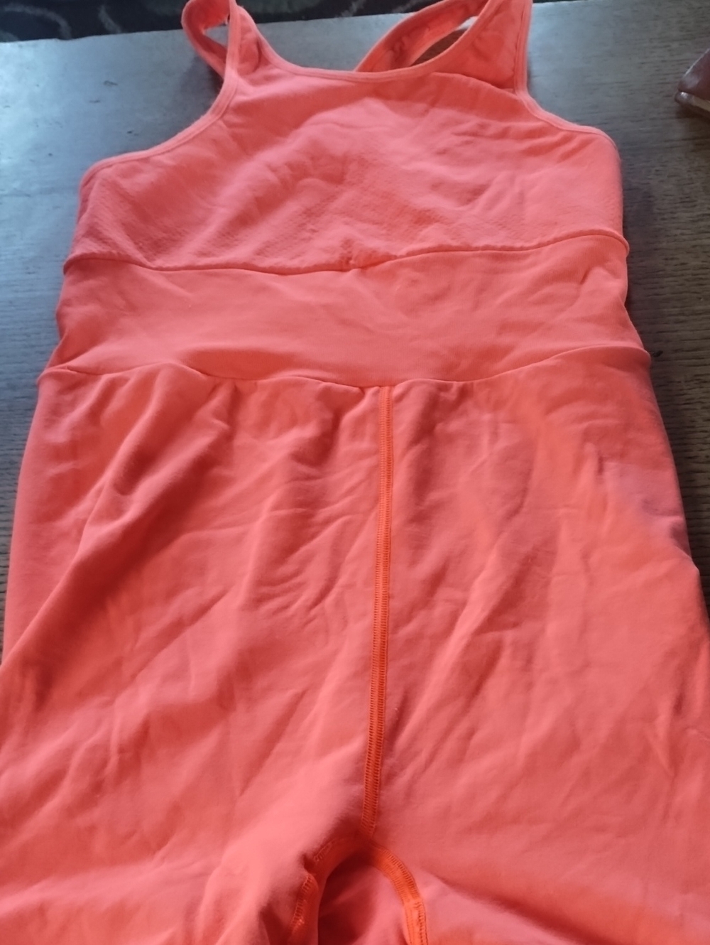 FP Movement by Free People Coral Racerback Romper